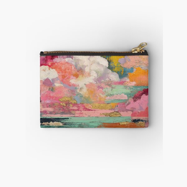 Item preview, Shabby Chic Pink-Blush And Blue Abstract Clouds   designed and sold by DEC02.