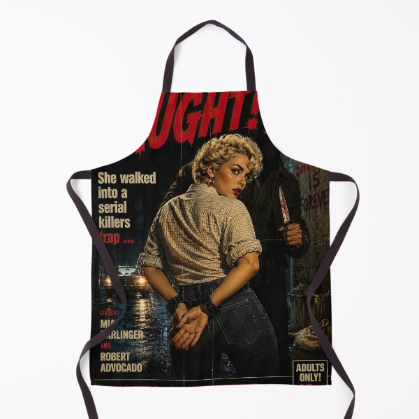 Item preview, CAUGHT! – Retro Grindhouse Serial Killer Thriller Poster designed and sold by obstinator.