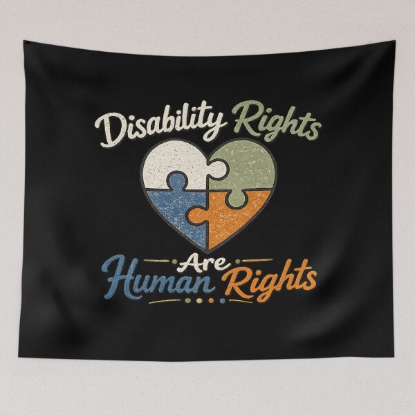 Item preview, Disability rights are human rights  designed and sold by HiPatti.