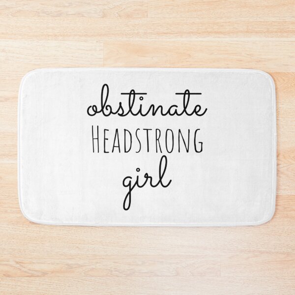 Item preview, Obstinate Headstrong Girl Jane Austen  Feminist Quote Gift designed and sold by rodyauscaklo.