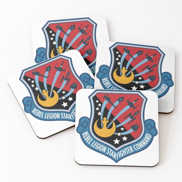 Item preview, Rebel Legion Starfighter Command Shield Patch designed and sold by CharlieDesings.