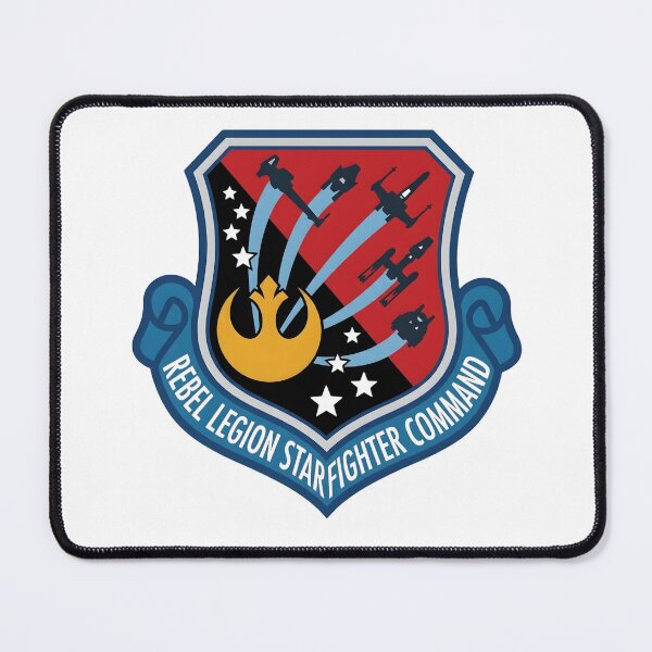 Item preview, Rebel Legion Starfighter Command Shield Patch designed and sold by CharlieDesings.