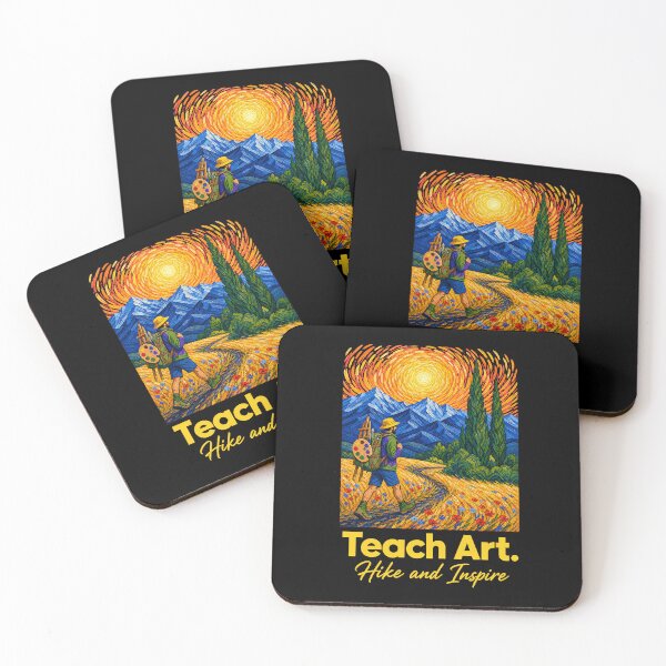 Item preview, Teach Art. Hike and Inspire. Art Teacher Gift designed and sold by Betsytiptoe.