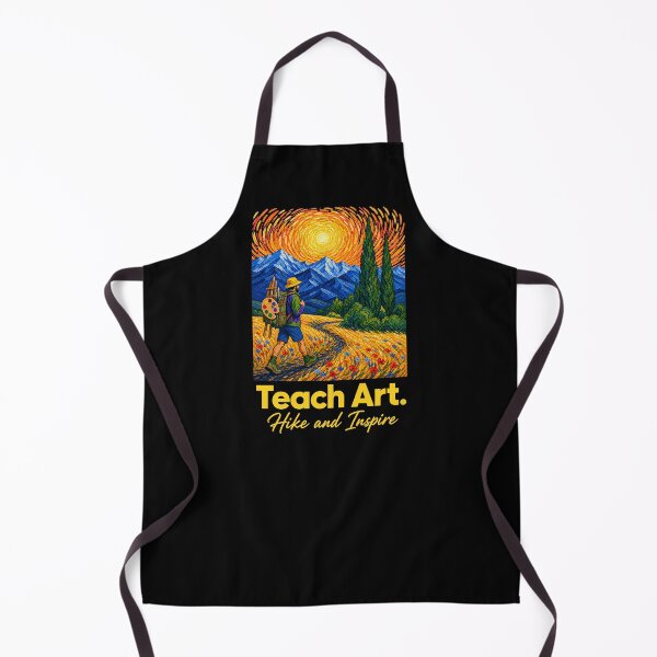 Item preview, Teach Art. Hike and Inspire. Art Teacher Gift designed and sold by Betsytiptoe.