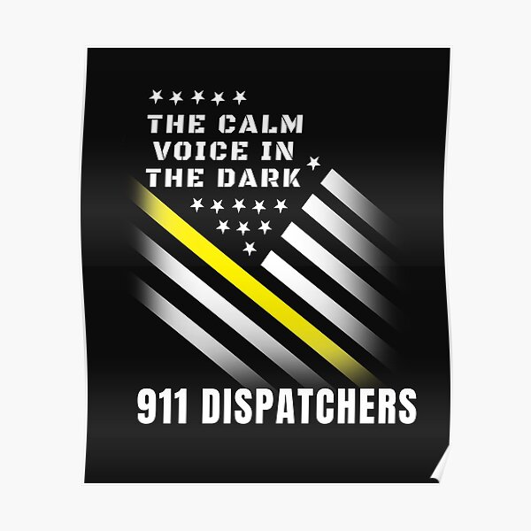 911 Dispatcher Wall Art Redbubble