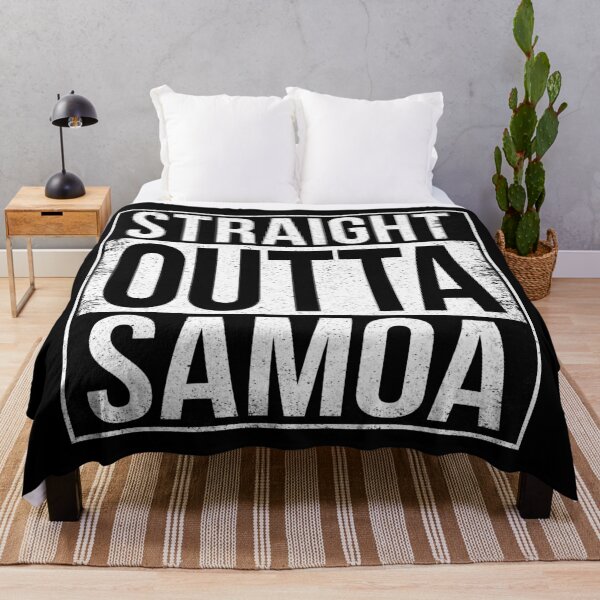 Item preview, STRAIGHT OUTTA SAMOA designed and sold by Bruiserstang.