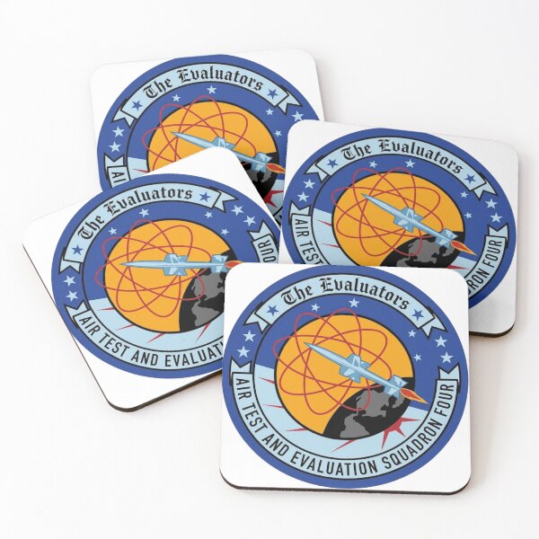Item preview, US Navy VX-4 Air Test and Evaluation Squadron Four "The Evaluators" Patch designed and sold by CharlieDesings.