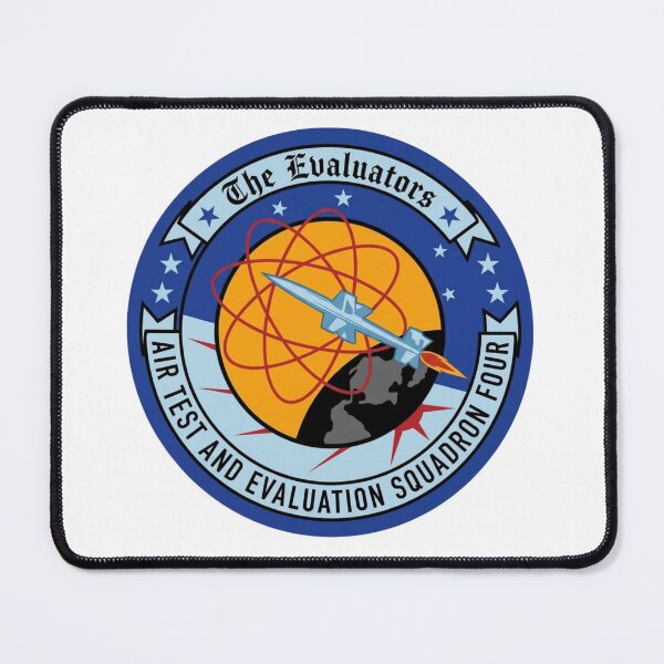 Item preview, US Navy VX-4 Air Test and Evaluation Squadron Four "The Evaluators" Patch designed and sold by CharlieDesings.