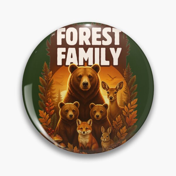 Item preview, Forest Family Wilde Fores Life designed and sold by GoGreenlove.