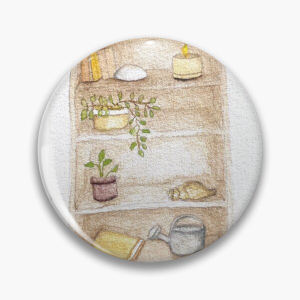 Item preview, Watercolor wooden shelf designed and sold by Aqacutie.