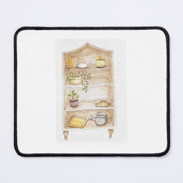 Item preview, Watercolor wooden shelf designed and sold by Aqacutie.
