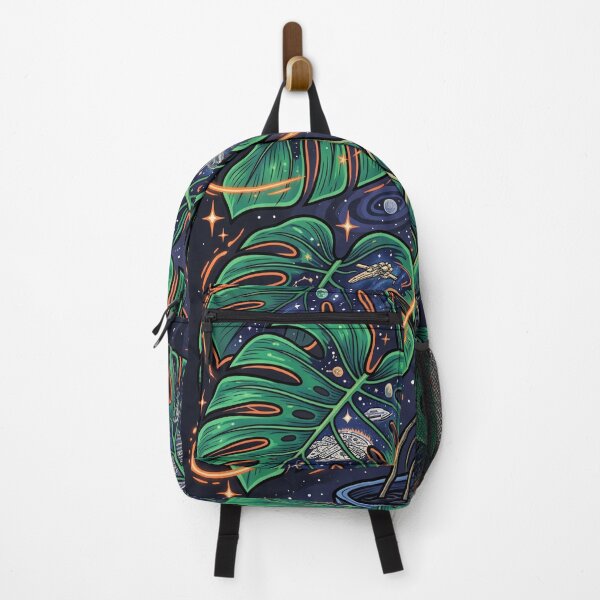 Item preview, Cosmic Monstera Galaxy Space Plant Illustrative Surreal Art designed and sold by Pride Emblem Prints.