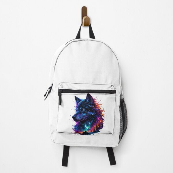 Item preview, Neon Cosmic Wolf designed and sold by MySthore.