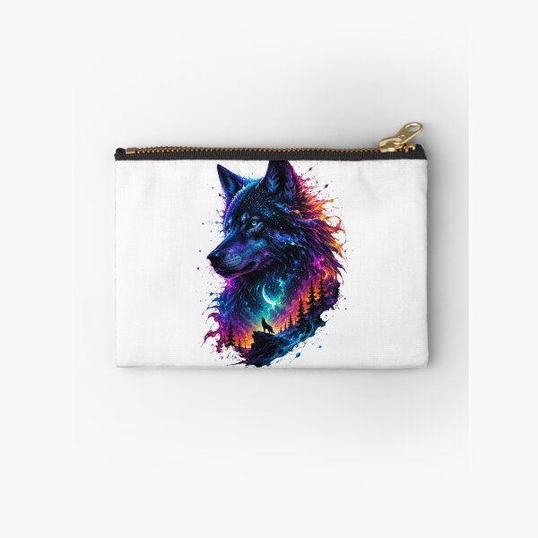 Item preview, Neon Cosmic Wolf designed and sold by MySthore.