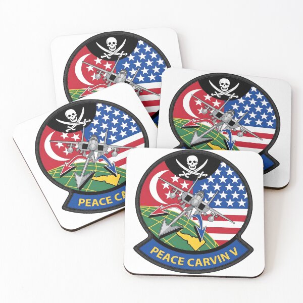Item preview, RSAF Peace Carvin V Detachment Mountain Home AFB Patch designed and sold by CharlieDesings.