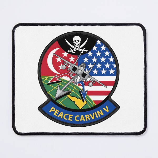 Item preview, RSAF Peace Carvin V Detachment Mountain Home AFB Patch designed and sold by CharlieDesings.