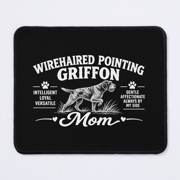 Item preview, Wirehaired Pointing Griffon Mom designed and sold by BrunoLinuxArt.