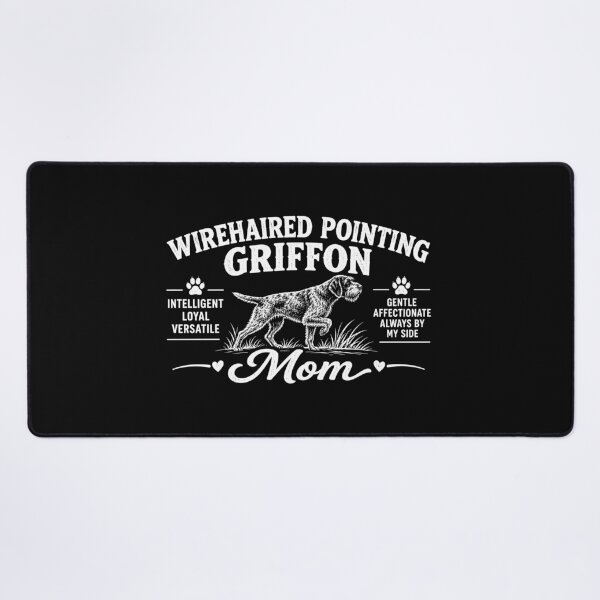 Item preview, Wirehaired Pointing Griffon Mom designed and sold by BrunoLinuxArt.