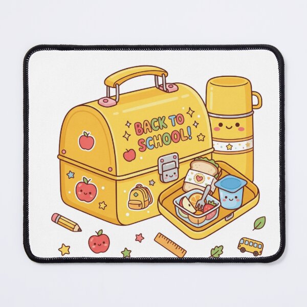 Item preview, Cute Kawaii Lunchbox Back To School Art designed and sold by abdelski.