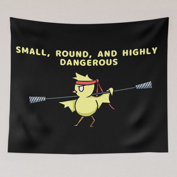 Item preview, Cute Baby Chick, Small, Round and Highly Dangerous designed and sold by xhenze.