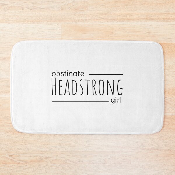 Item preview, Obstinate Headstrong Girl Jane Austen Quote Gift designed and sold by rodyauscaklo.
