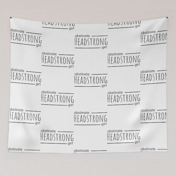 Item preview, Obstinate Headstrong Girl Jane Austen Quote Gift designed and sold by rodyauscaklo.