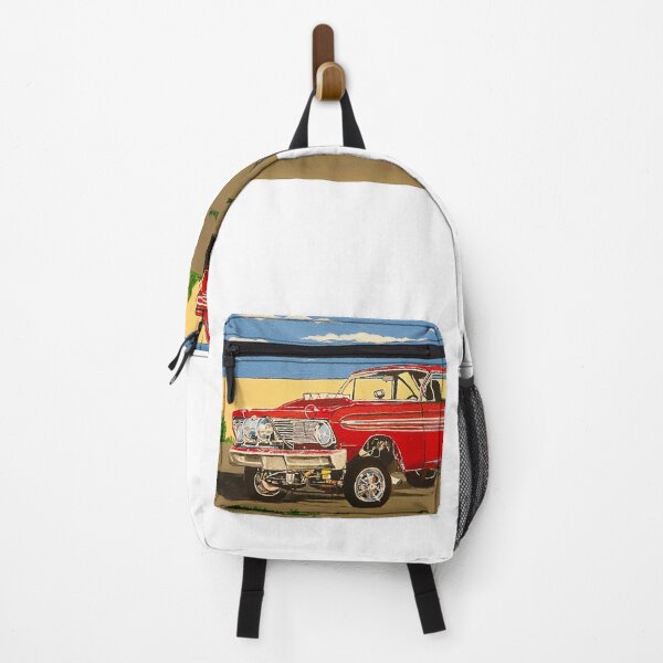 Item preview, Painting of a Red gasser car designed and sold by 001slick001.