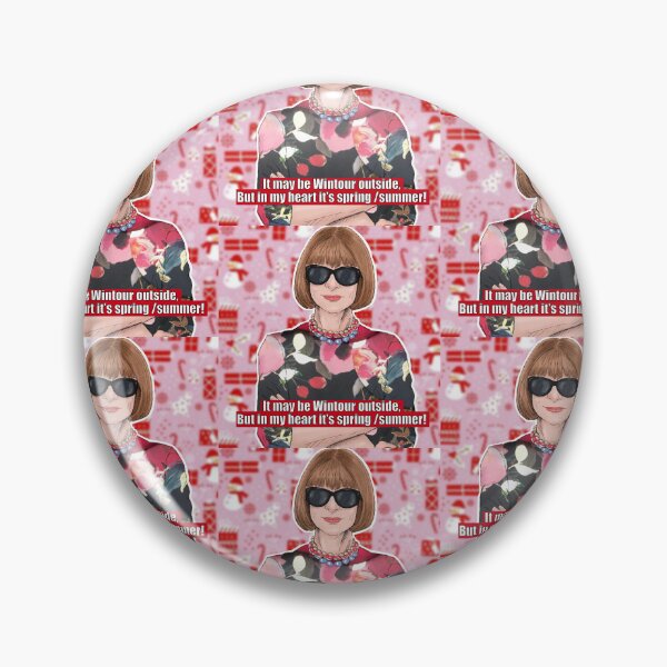 Item preview, Christmas Anna Wintour - MartynDesigns original designed and sold by Martyndesigns.