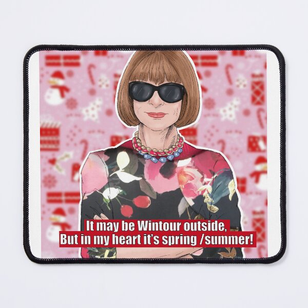 Item preview, Christmas Anna Wintour - MartynDesigns original designed and sold by Martyndesigns.
