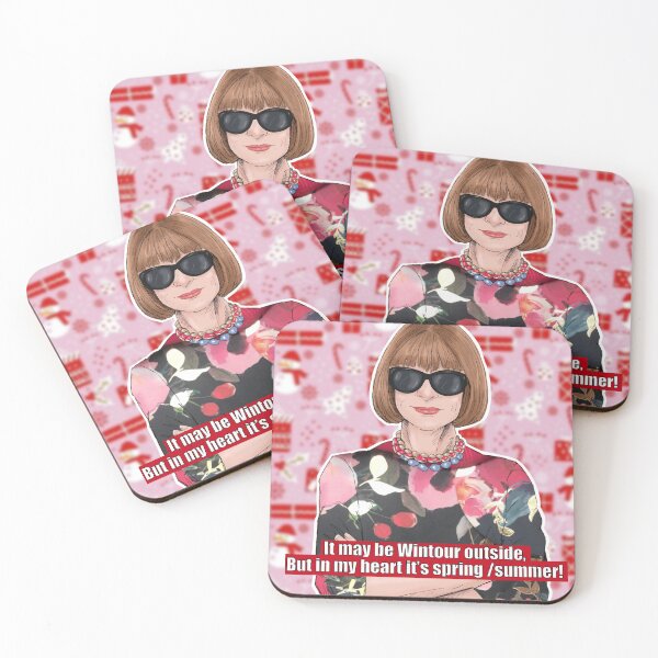 Item preview, Christmas Anna Wintour - MartynDesigns original designed and sold by Martyndesigns.
