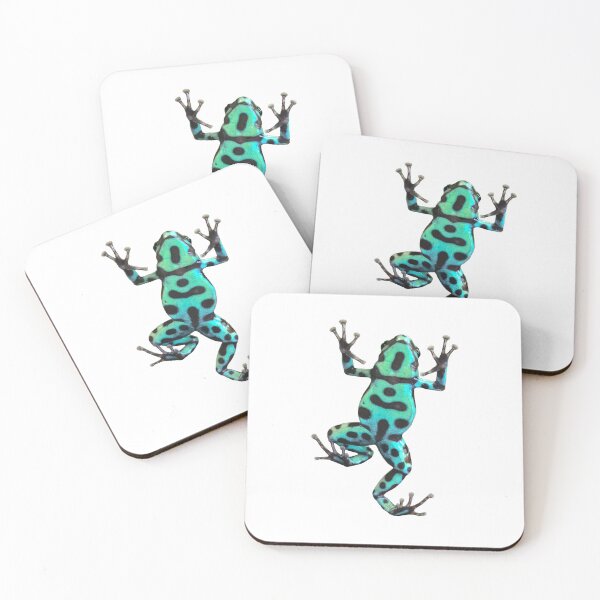 Item preview, Climbing Green Dart Frog designed and sold by JulieAnnPix.