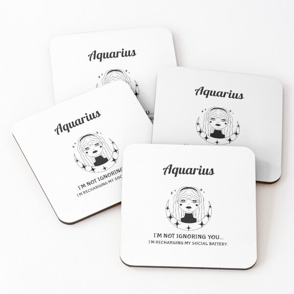 Item preview, Classic Aquarius Quote  designed and sold by AiraDesignsLtd.