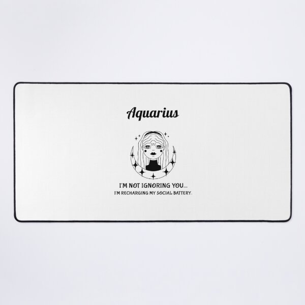 Item preview, Classic Aquarius Quote  designed and sold by AiraDesignsLtd.
