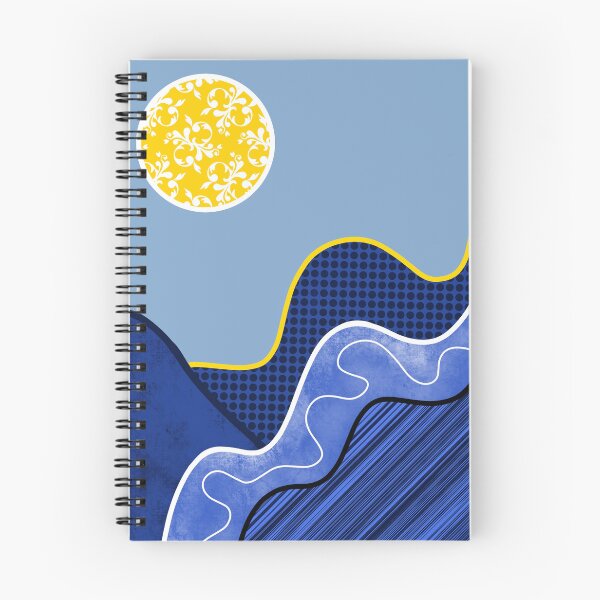 Item preview, Blue Digital Mountain Landscape designed and sold by Sartoris Art.