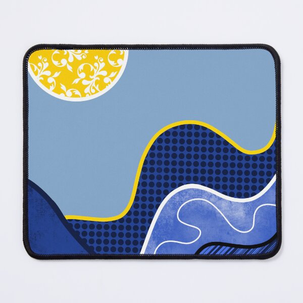 Item preview, Whimsical Blue Landscape designed and sold by Sartoris Art.