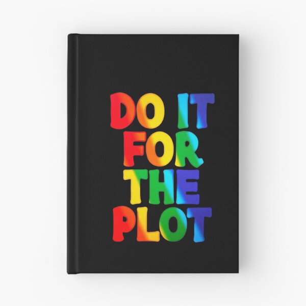 Item preview, Do It For The Plot Typography designed and sold by ExploreAura Studio.