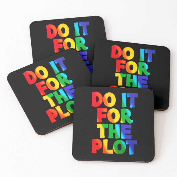 Item preview, Do It For The Plot Typography designed and sold by ExploreAura Studio.
