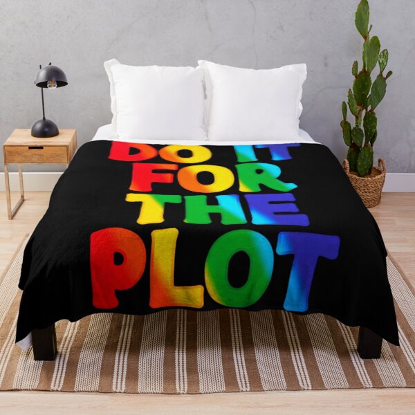Item preview, Do It For The Plot Typography designed and sold by ExploreAura Studio.