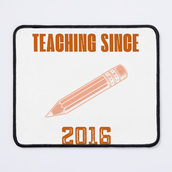 Item preview, Teacher Gift Teaching Since 2016 Vintage Pencil designed and sold by Worn & Witty.