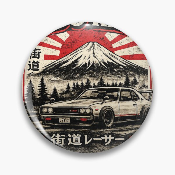 Artikelvorschau, Kaido Racer Mount Fuji Japanese Classic Car entworfen und verkauft von Kleksi.
