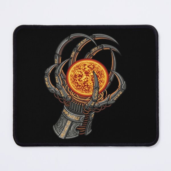 Item preview, Ancient Fantasy Gauntlet Holding Glowing Sun Orb designed and sold by Dzblack.