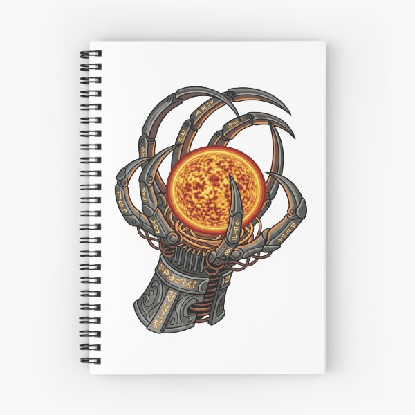 Item preview, Ancient Fantasy Gauntlet Holding Glowing Sun Orb designed and sold by Dzblack.