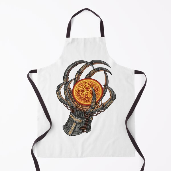 Item preview, Ancient Fantasy Gauntlet Holding Glowing Sun Orb designed and sold by Dzblack.