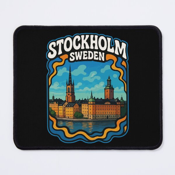 Item preview, Stockholm Sweden Capital Travel designed and sold by TomFrontierArt.