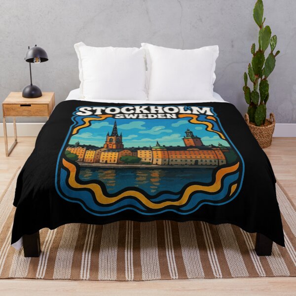Item preview, Stockholm Sweden Capital Travel designed and sold by TomFrontierArt.