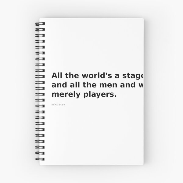 Item preview, All the world's a stage, and all the men and women merely players. designed and sold by DECORBS.