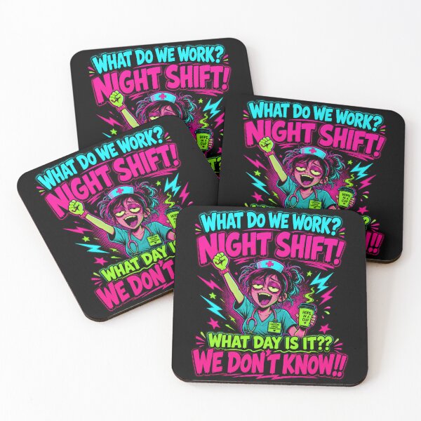 Item preview, Night Shift Nurse We Don’t Know What Day It Is designed and sold by Victor Shadehorn.