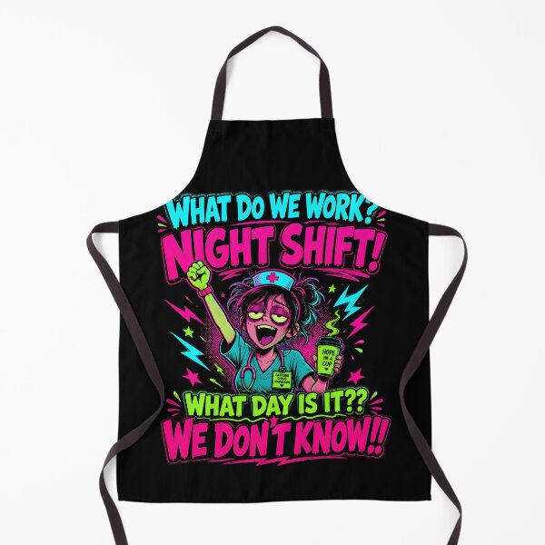 Item preview, Night Shift Nurse We Don’t Know What Day It Is designed and sold by Victor Shadehorn.