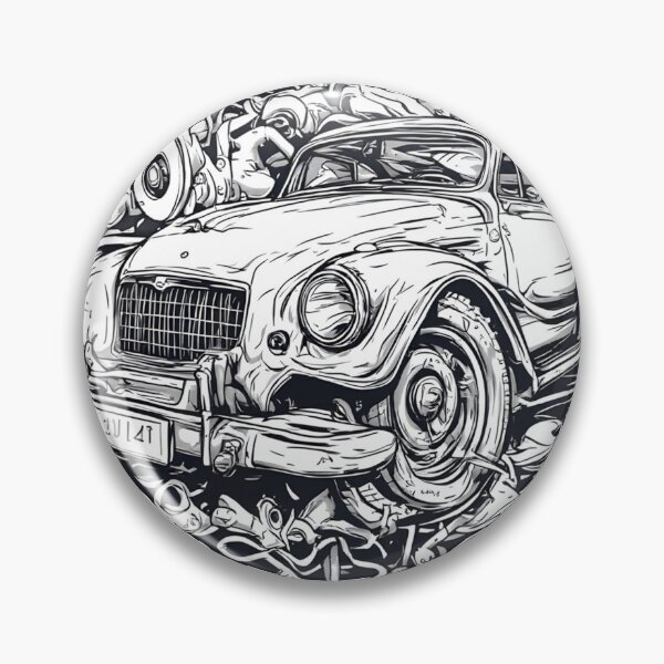 Item preview, Vintage Car Design designed and sold by ChanguitoDesigns.
