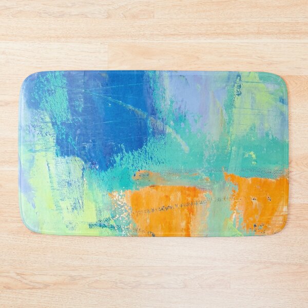 Item preview, blue and green abstract designed and sold by Tereza Pilar  Art.